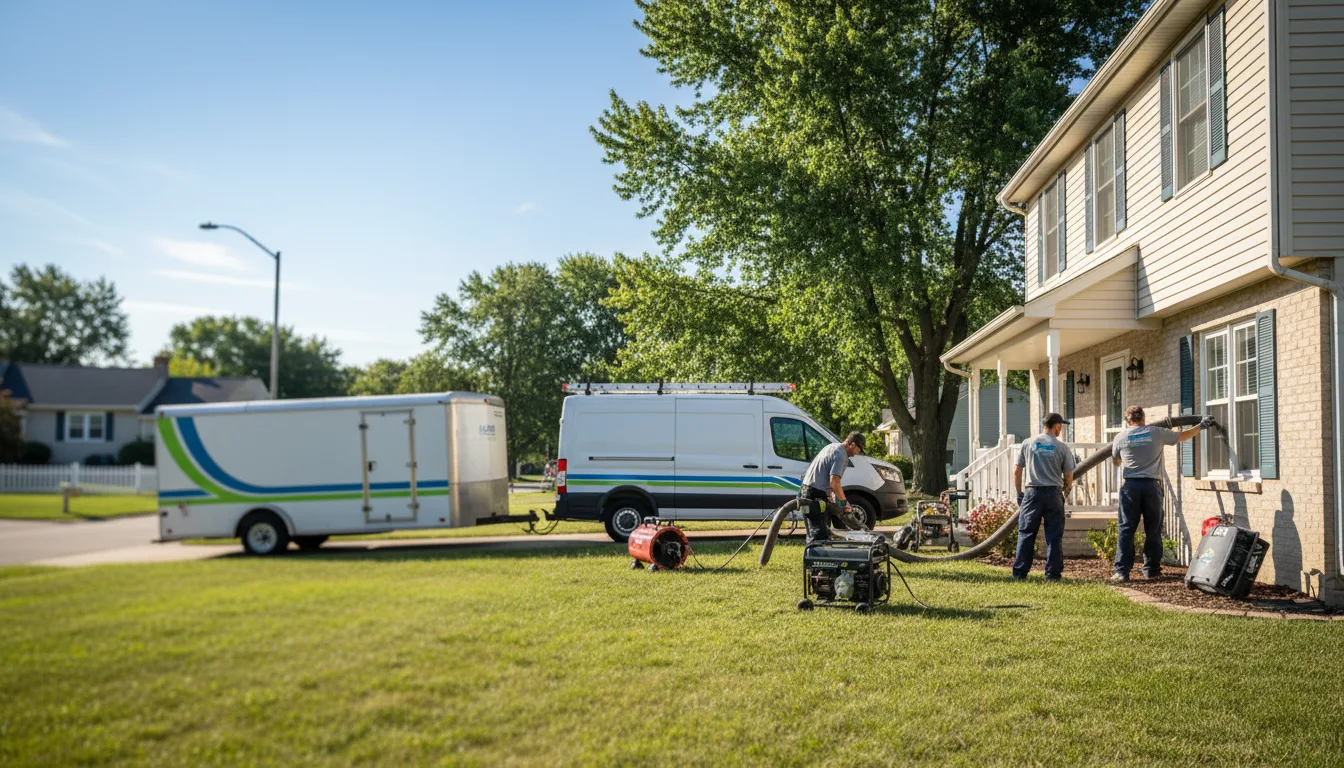 Flooded Basement Restoration And Cleanup With Repair in Kewanna, IN near me